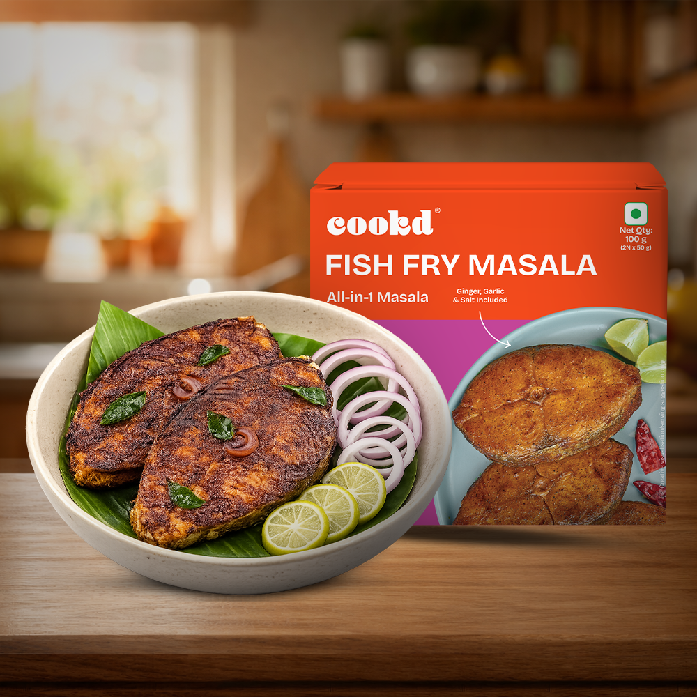Fish Fry Masala – Seafood Spice Mix | Cookd – Cookd Ventures