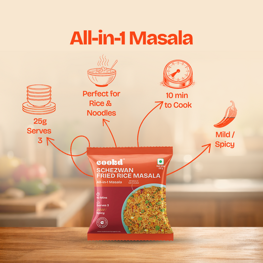 Pack of 8 Schezwan Fried Rice Masala
