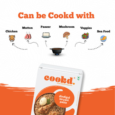 Dindigul Biryani Paste (Pack of 1) (Preservative Free)
