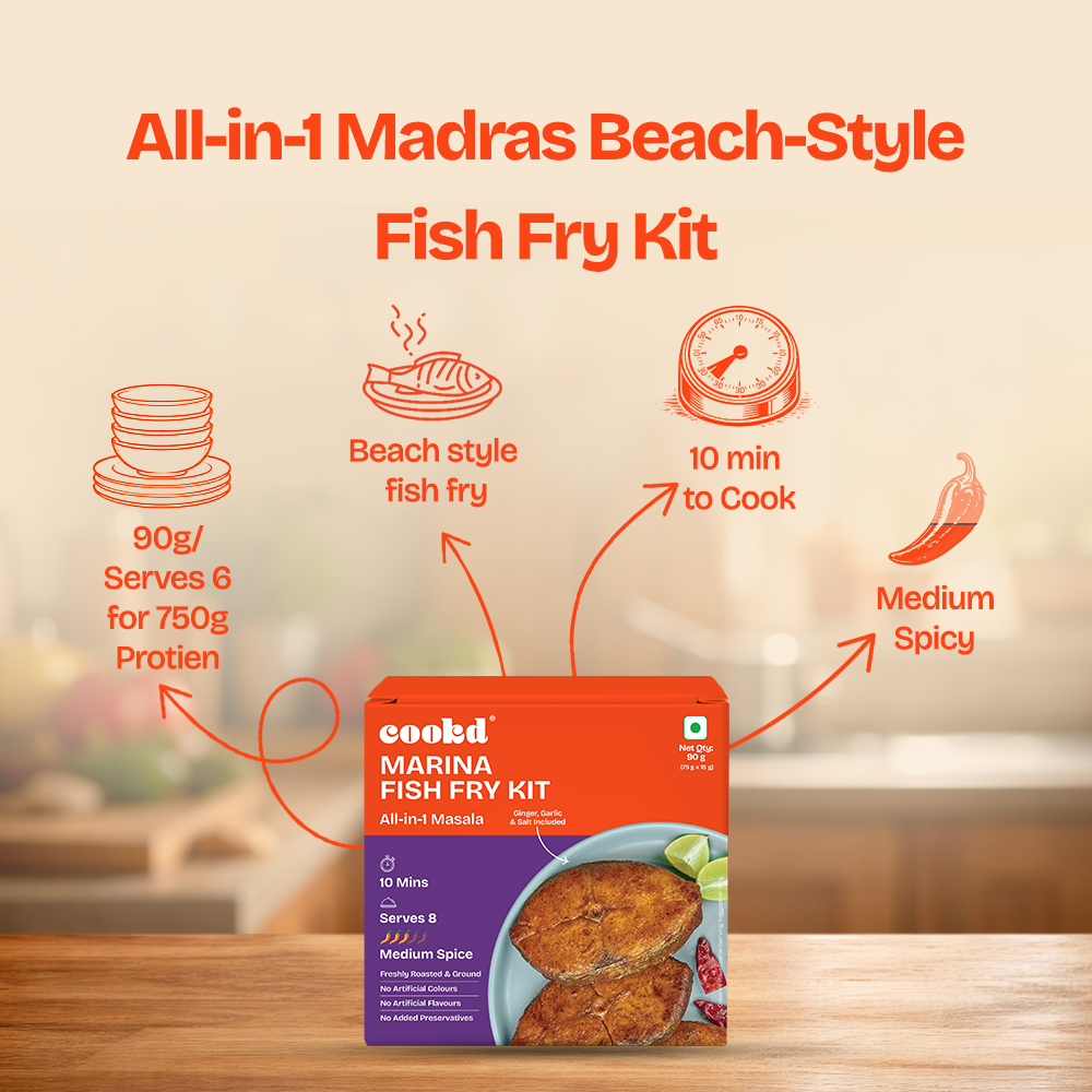 Marina Fish Fry Kit – Chennai Beach Style Fish Fry at Home