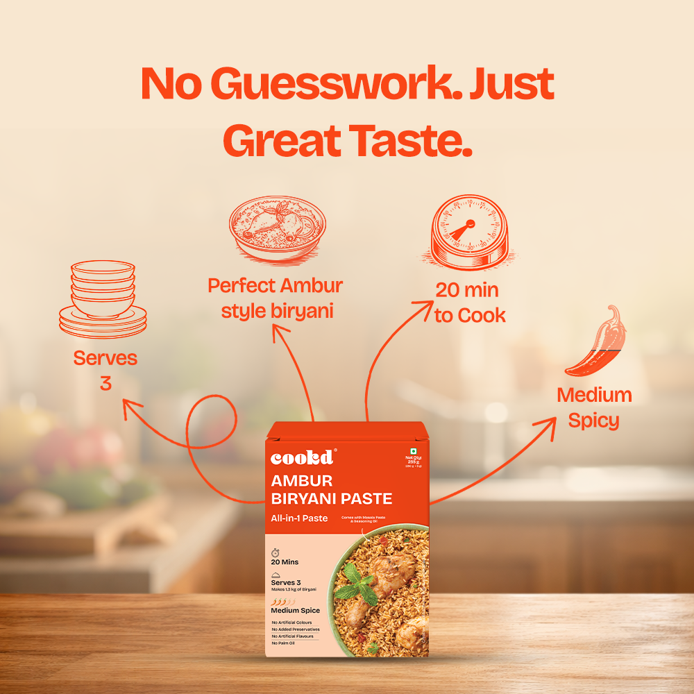 Ambur Biryani Paste (No Rice)