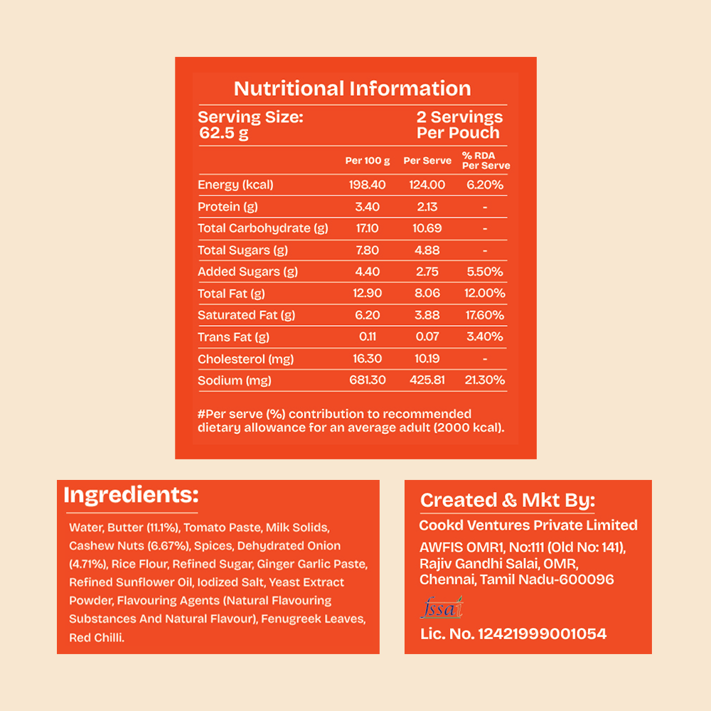 Butter Masala Gravy