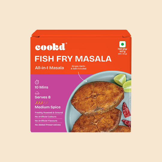 Fish Fry Masala – Seafood Spice Mix | Cookd – Cookd Ventures