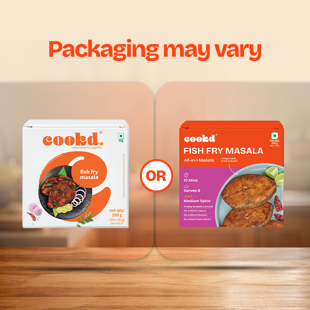 Fish Fry Masala – Seafood Spice Mix | Cookd – Cookd Ventures