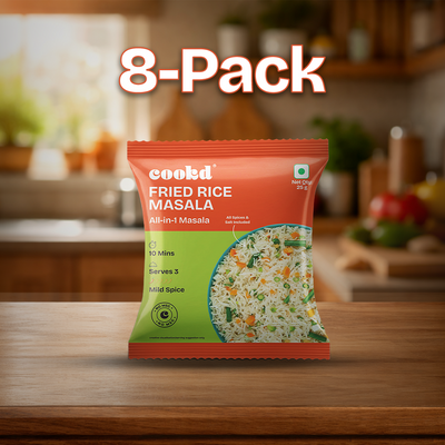Pack of 8 Classic Fried Rice Masala