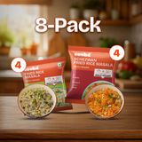 Pack of 8 Fried Rice Masalas (Classic + Schezwan)