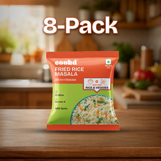 Pack of 8 Classic Fried Rice Masala