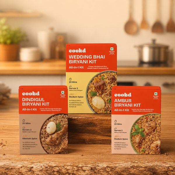 All-in-1 Biryani Kits & Pastes — Authentic Biryani at Home | Cookd ...