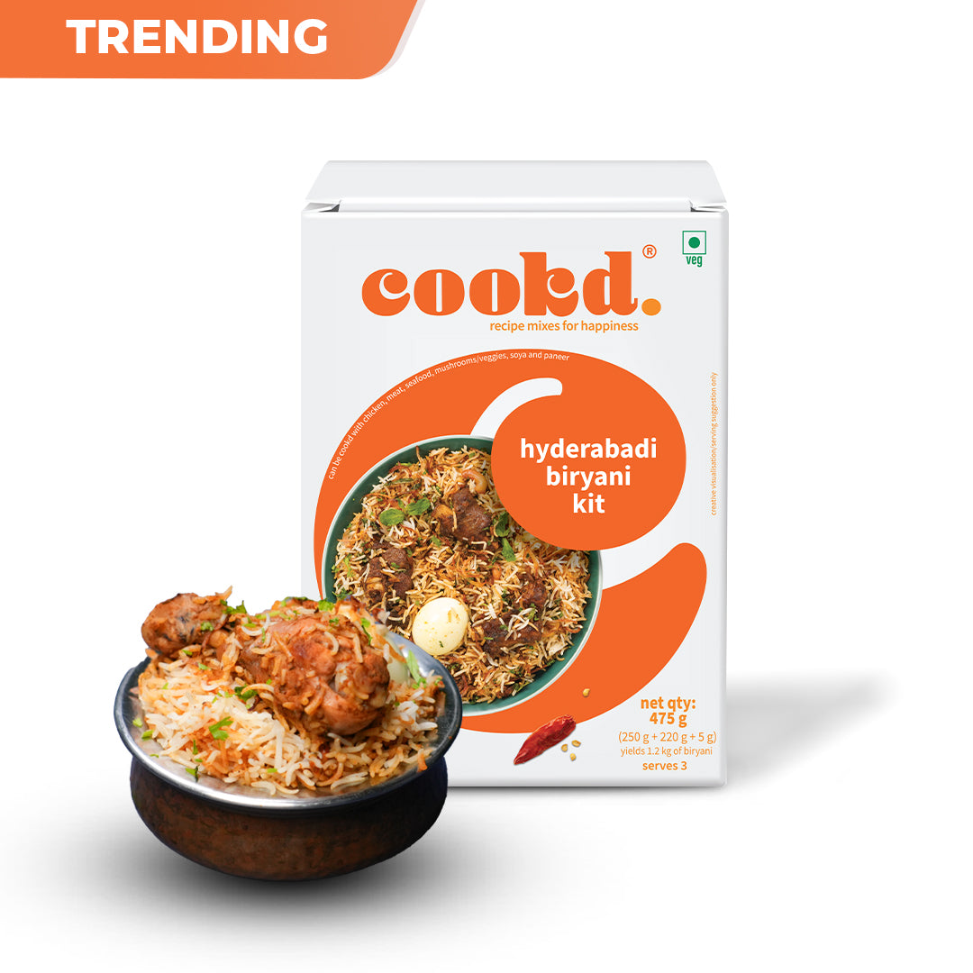 Hyderabadi Biryani Kit with rice (Preservative Free)