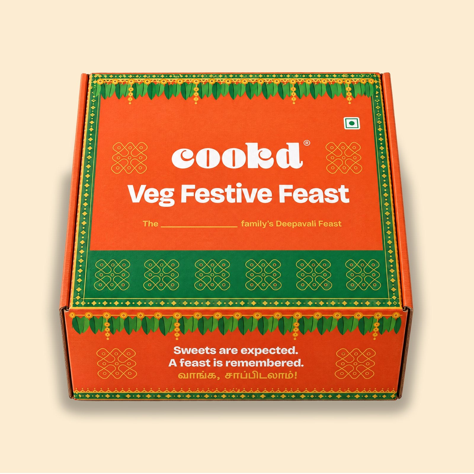 The Cookd Veg Festive Feast box